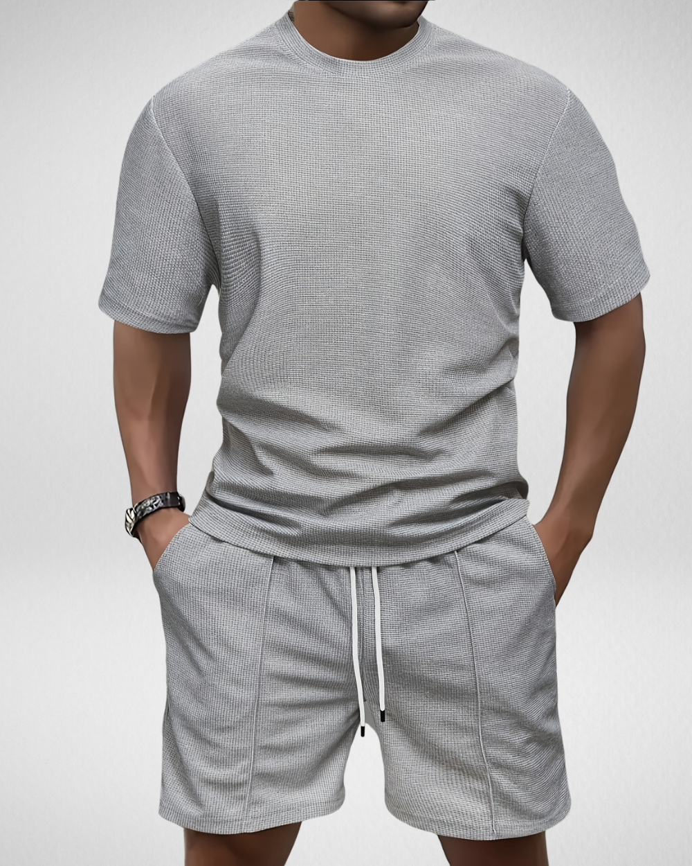 Heren Zomerset - T-shirt en Korte Broek