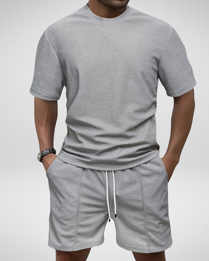 Heren Zomerset - T-shirt en Korte Broek