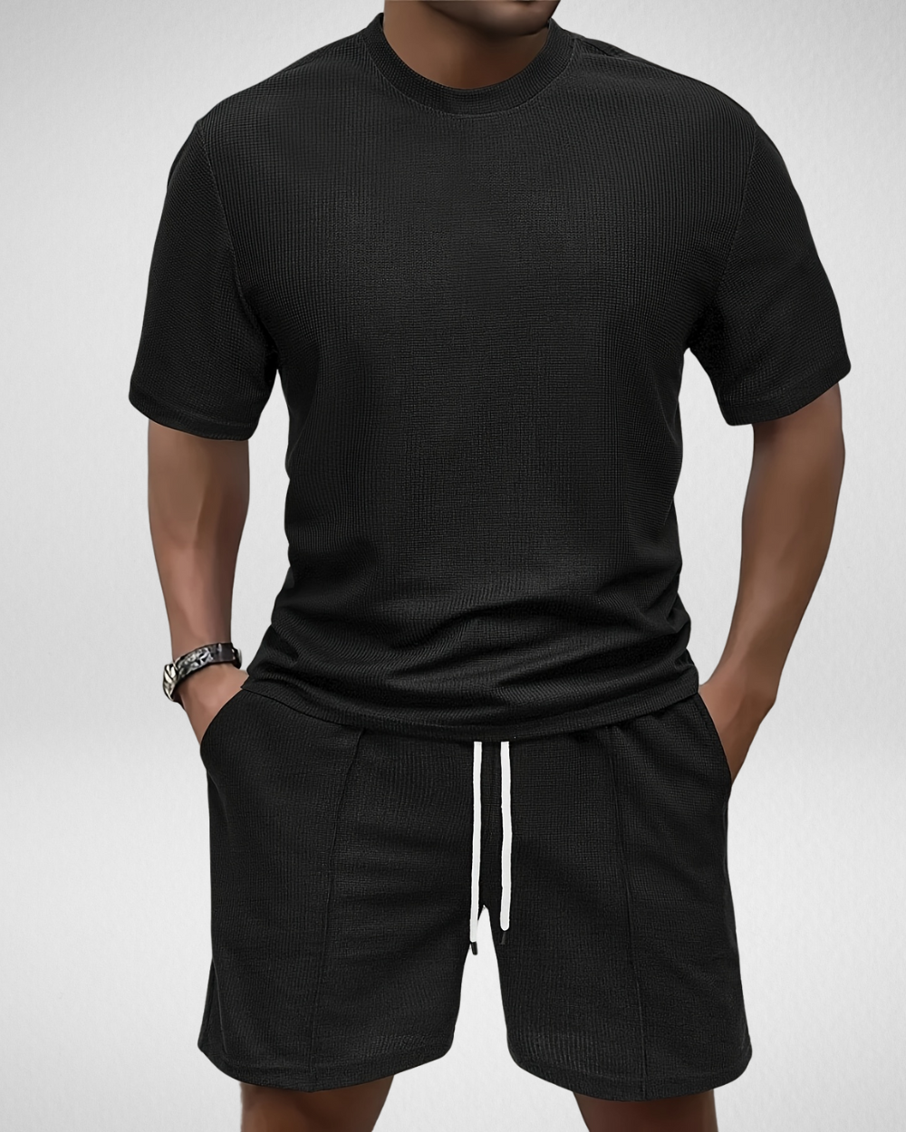 Heren Zomerset - T-shirt en Korte Broek