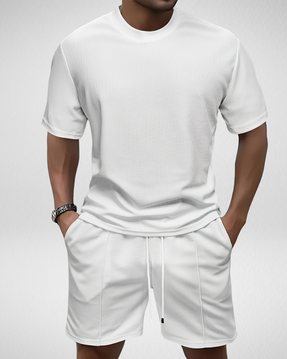 Heren Zomerset - T-shirt en Korte Broek