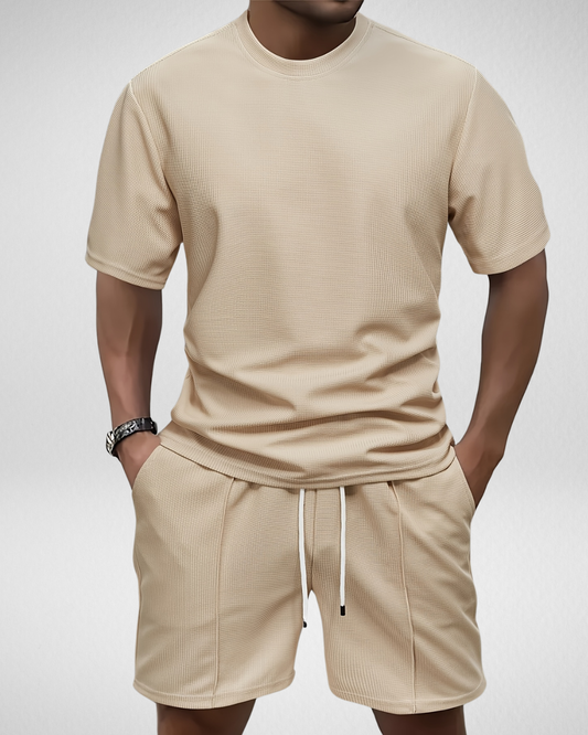 Heren Zomerset - T-shirt en Korte Broek